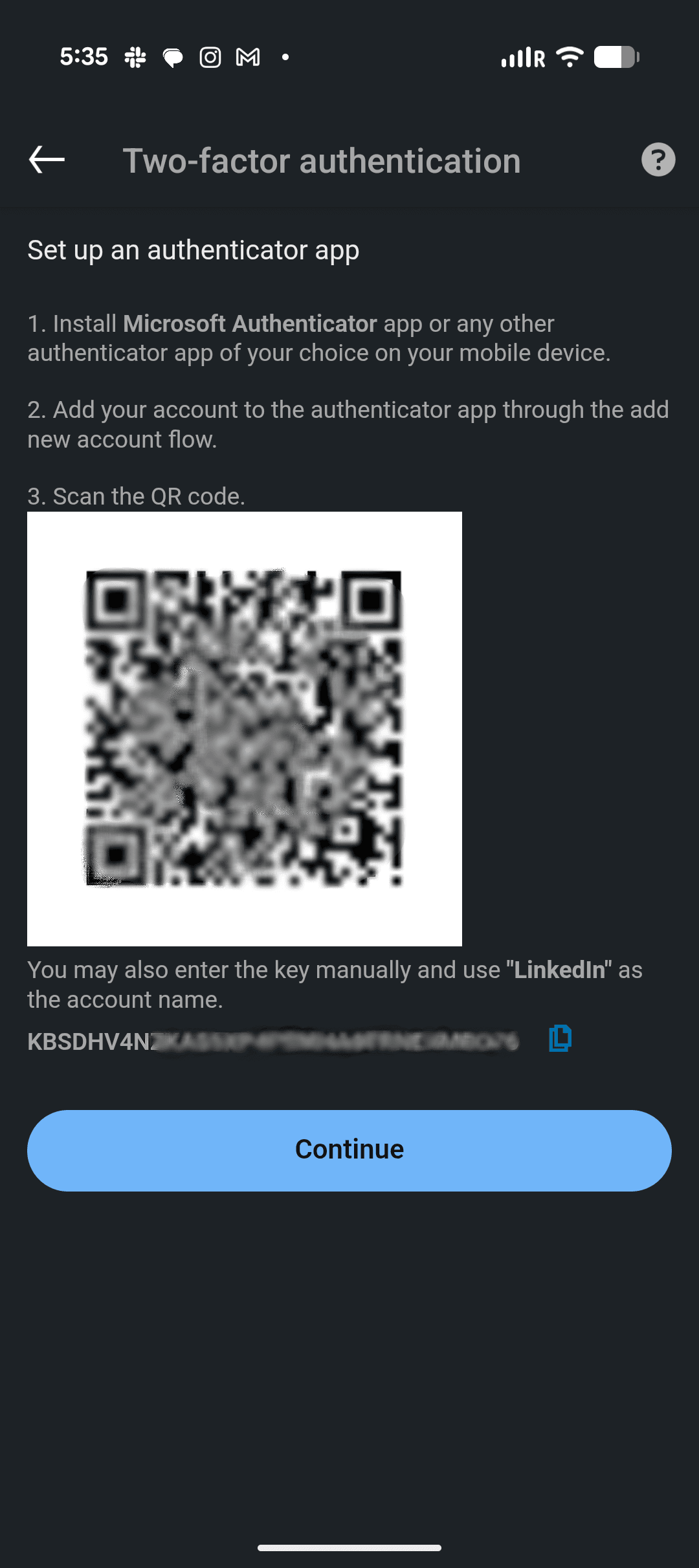 How to Get the LinkedIn TOTP Secret Key (Step-by-Step Guide)